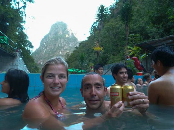 Depois da caminhada à Machu Picchu, hora de relaxar em Aguas Calientes, no Peru